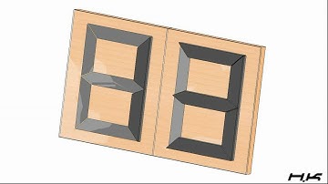 Seven Segment Display in SolidWorks