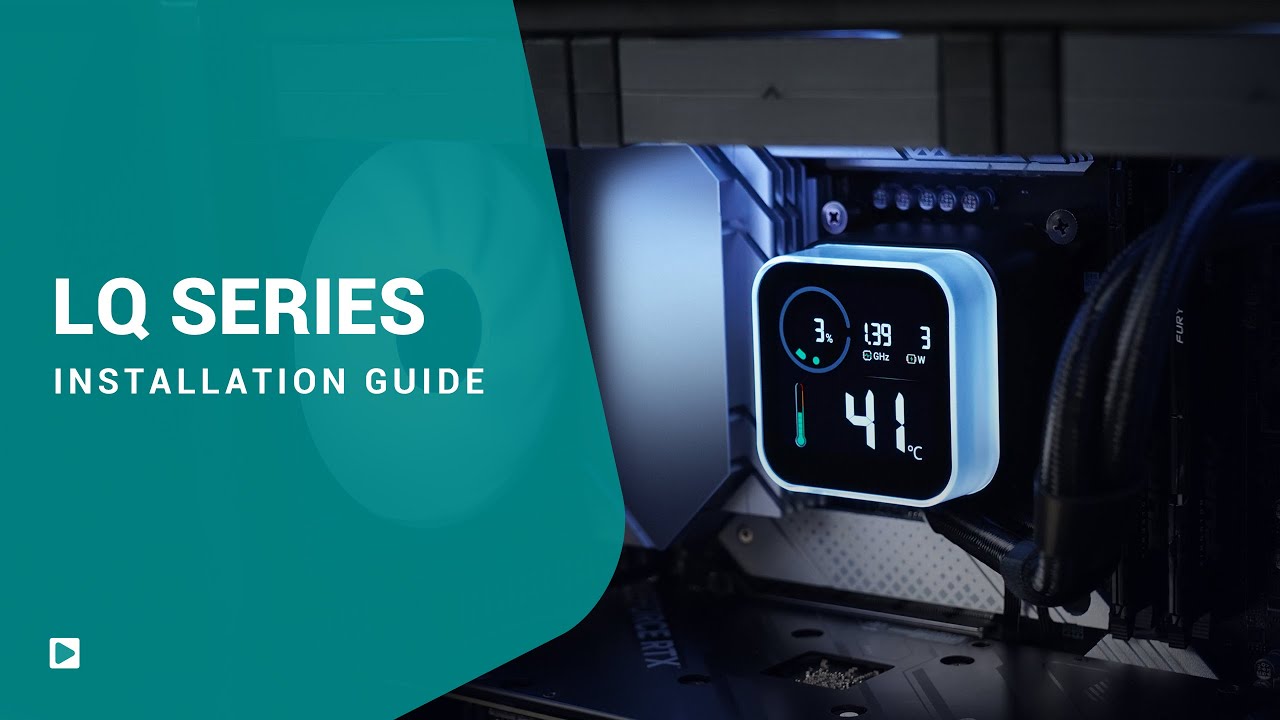 [Installation Guide] DeepCool Segment LCD Screen Liquid CPU Cooler LQ Series
