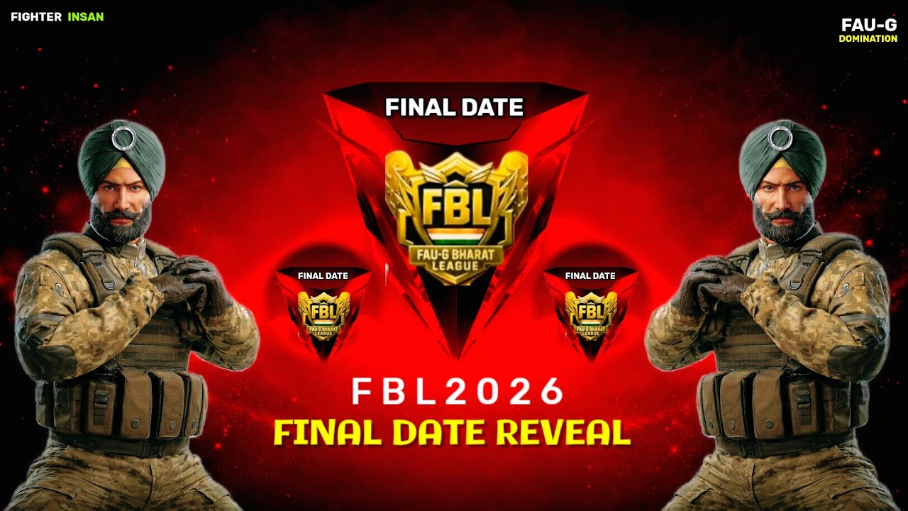 Faug Domination FBL 2026 Final Date Reveal 🔥 || FBL FINAL 2026 || # ...