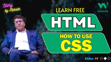 HTML Masterclass for Beginners 2024: How to use CSS | Story By Rakesh