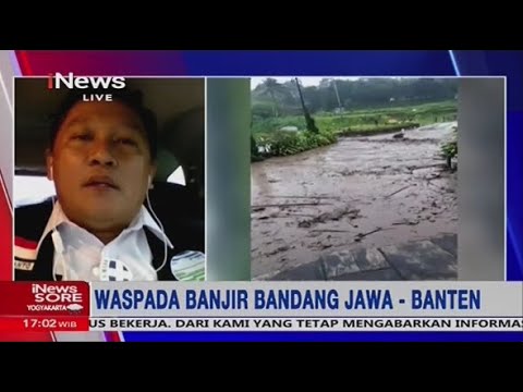 Waspada Banjir Bandang di Jawa-Banten, BMKG: Jakarta Masuki Puncak Musim Hujan - iNews Sore 10/02