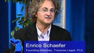 Michigan Entrepreneur TV - Interview of Intellectual Property Attorney Enrico Schaefer Part (2)