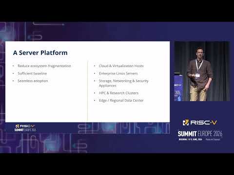 RISC-V Server Platform 1.0 One Spec to Boot Them All | Radim Krčmář