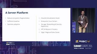 RISC-V Server Platform 1.0 One Spec to Boot Them All | Radim Krčmář
