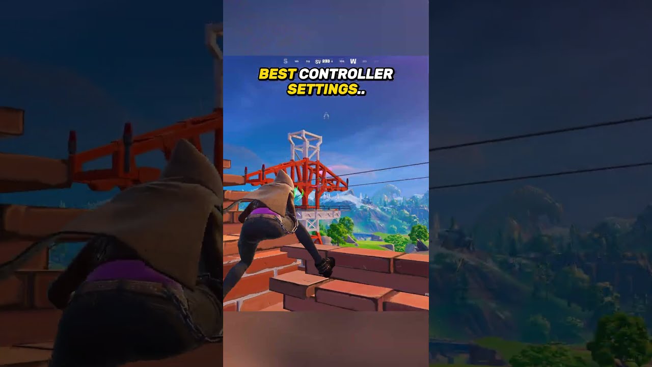 Controller SETTINGS Aimbot Fortnite Shorts
