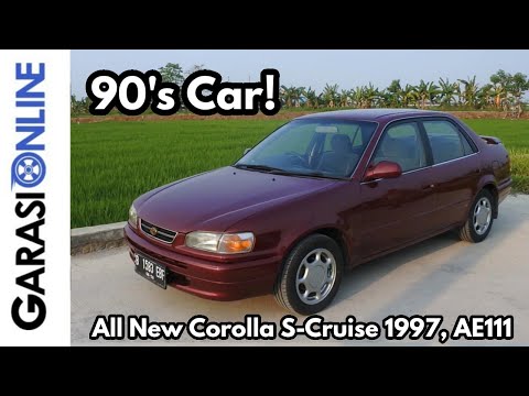 Toyota All New Corolla S Cruise 1997 AE111 #45 | Mobil 90an yang minim perawatan, adiknya Corona