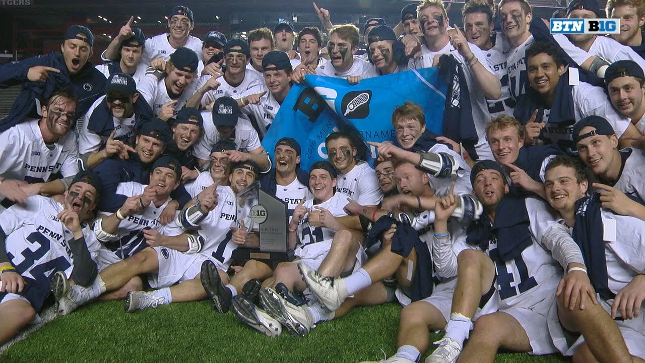 Penn State Lacrosse Wins B1G Tournament Title Big Ten Men's Lacrosse
