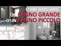 Come Arredare un BAGNO GRANDE o un BAGNO PICCOLO | Belula Design