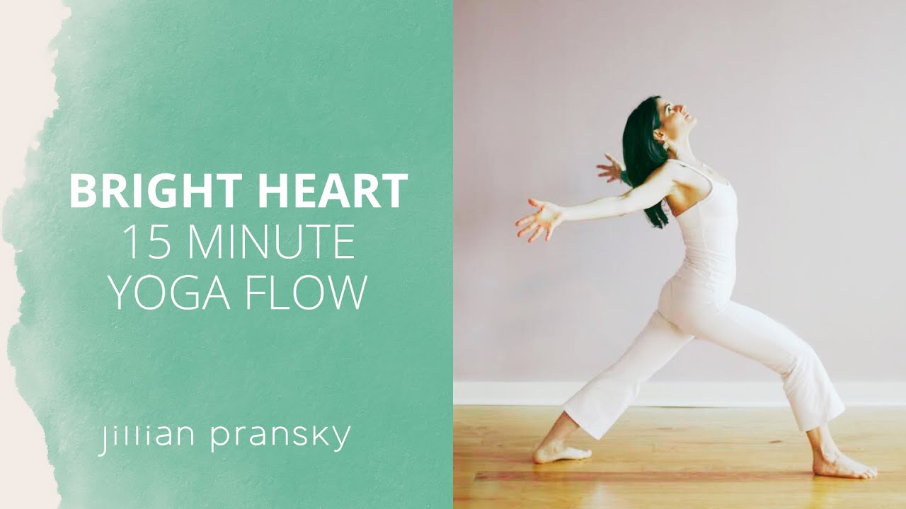 15 MINUTE YOGA PRACTICE TO OPEN YOUR SHOULDERS AND HEART - YouTube