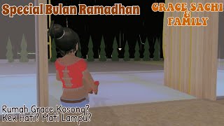 GRACE SACHI & FAMILY [RUMAH GRACE KOSONG? + MATI LAMPU] || DRAMA SAKURA SCHOOL SIMULATOR COMEDY ||