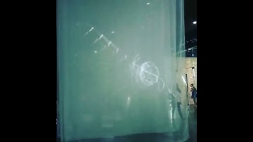 Collective Conference 2018 moving image art installation.