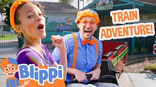 Blippi and Meekah go on a Train Adventure! | Blippi and Meekah Full Episodes