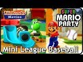 Super mario party  mini league baseball 2 players