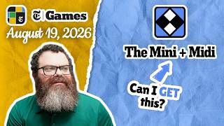I m worried NYT Mini and Midi Crossword August 19 2026