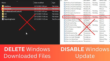 [100% SOLVED] How to Delete Windows 10 Downloaded Update Files | Stop Windows 10 from Updating my PC