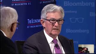 Fed Chair Powell Speaks to David Rubenstein full interview   YouTube