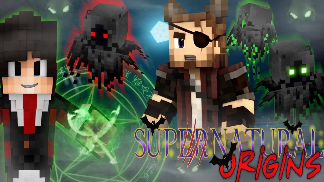 minecraft vampire hunter DARK DRUIDS! - Minecraft Supernatural Origins #2 (Werewolf Modded Roleplay)