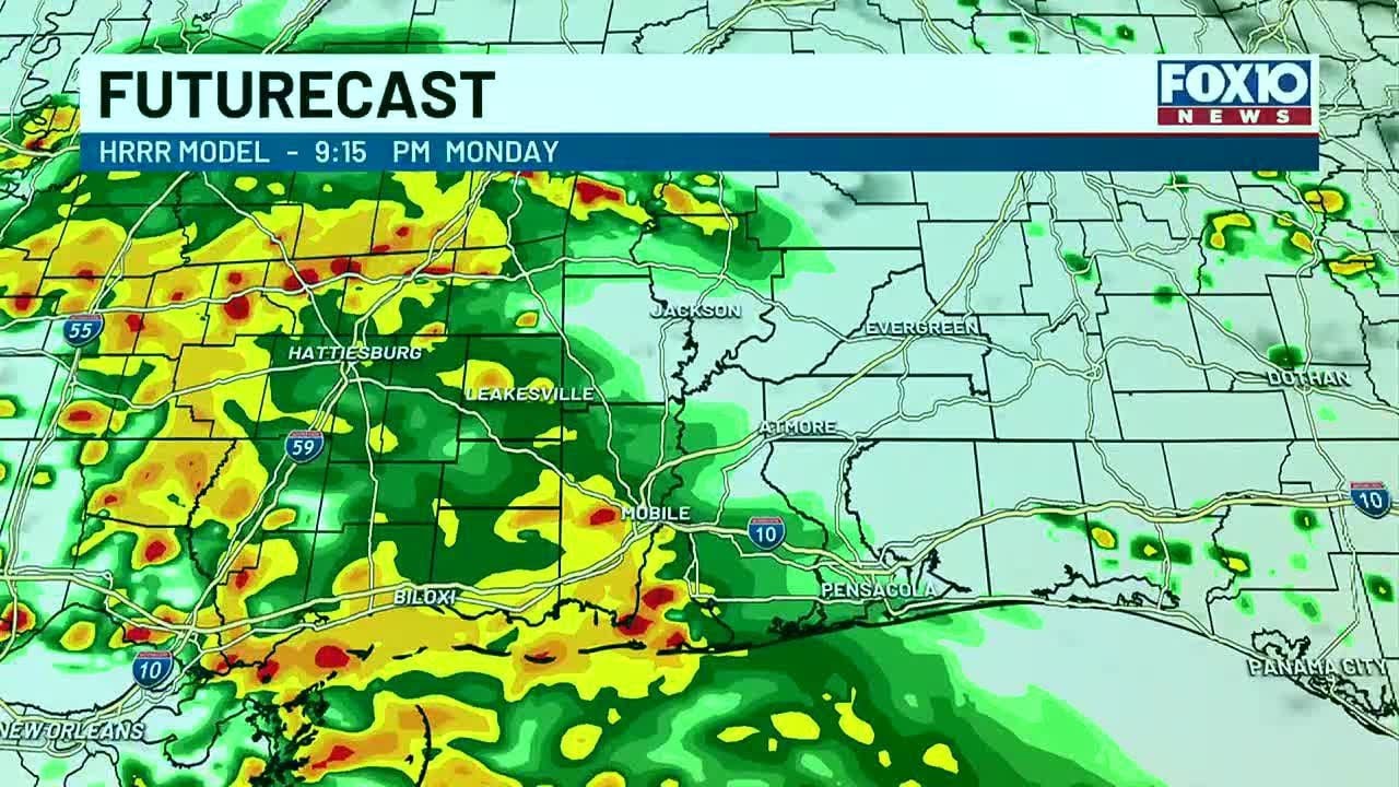 Rain chances ramp up this evening - YouTube