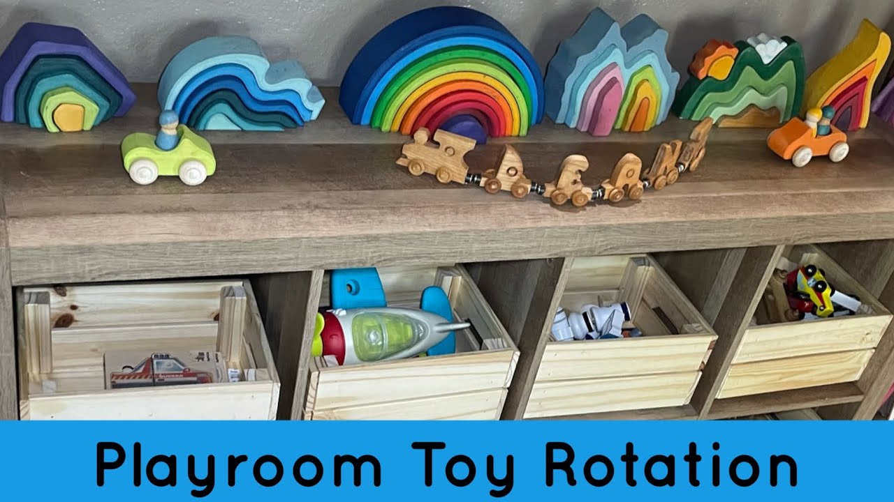 RENTING MONTESSORI AND WALDORF TOYS! Sustainable and Clutter-free Toy  Rotations