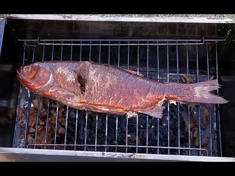 Готовим молча. Копченый язь. - YouTube