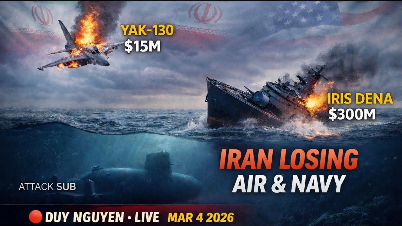 HOT NEWS - TỔN THẤT GHÊ GỚM HẢI QUÂN KHÔNG QUÂN, IRAN BẮN TÊN LỬA UY HIẾM NATO