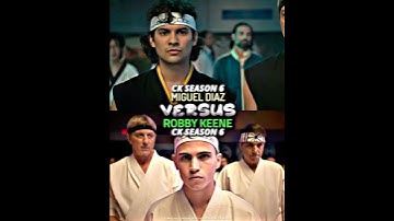 Miguel(S6) vs Robby(S6) #cobrakai #shorts #edit