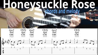 Honeysuckle Rose — Chords + Melody (Tab Included)