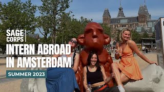 Startup Internship in Amsterdam | Sage Corps Summer Internships Abroad