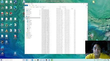Windows 10 - Clear temp files in temp and prefetch folders