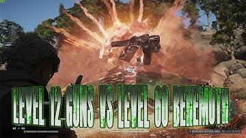 Solo - Level 12 Guns vs Level 60 Behemoth Failed | Tom Clancy