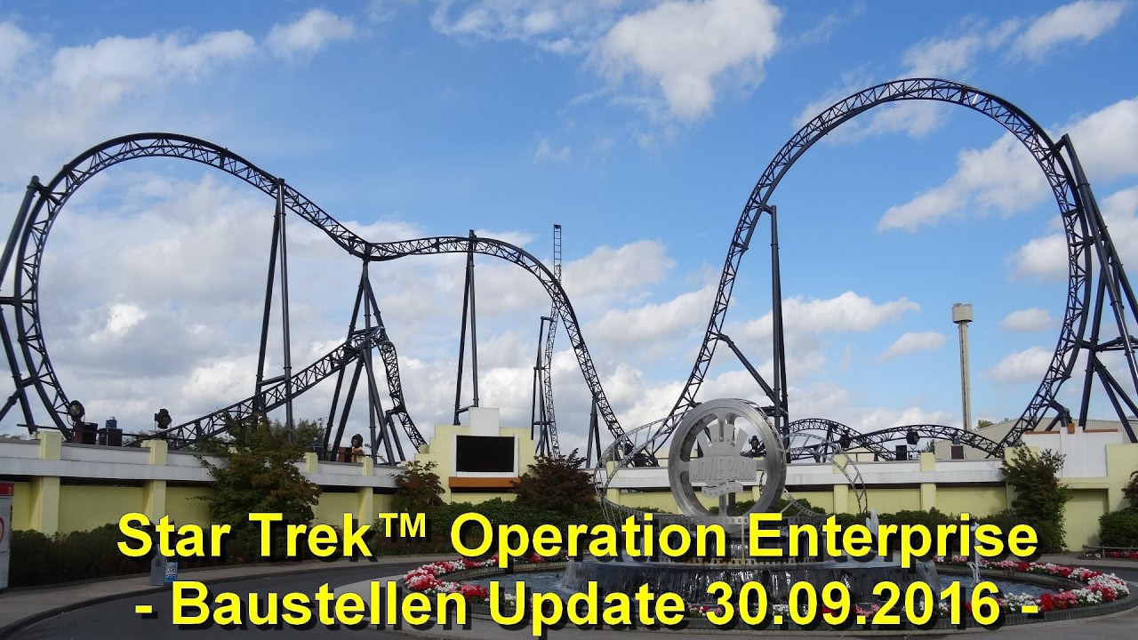 Operation Enterprise' Star Trek Roller Coaster Update