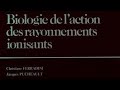 Livre intitulé Biologie de l'action des rayonnements ionisants de C. Ferradini et J. Pucheault