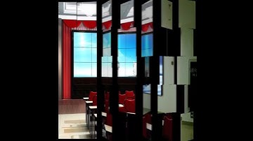 Some images presenting perfect installation of LCD video walls