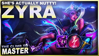 ZYRA SHOULD BE PLAYED MORE! SHE'S NUTTY! | League of Legends