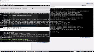 SQL Injection on server with sqlmap
