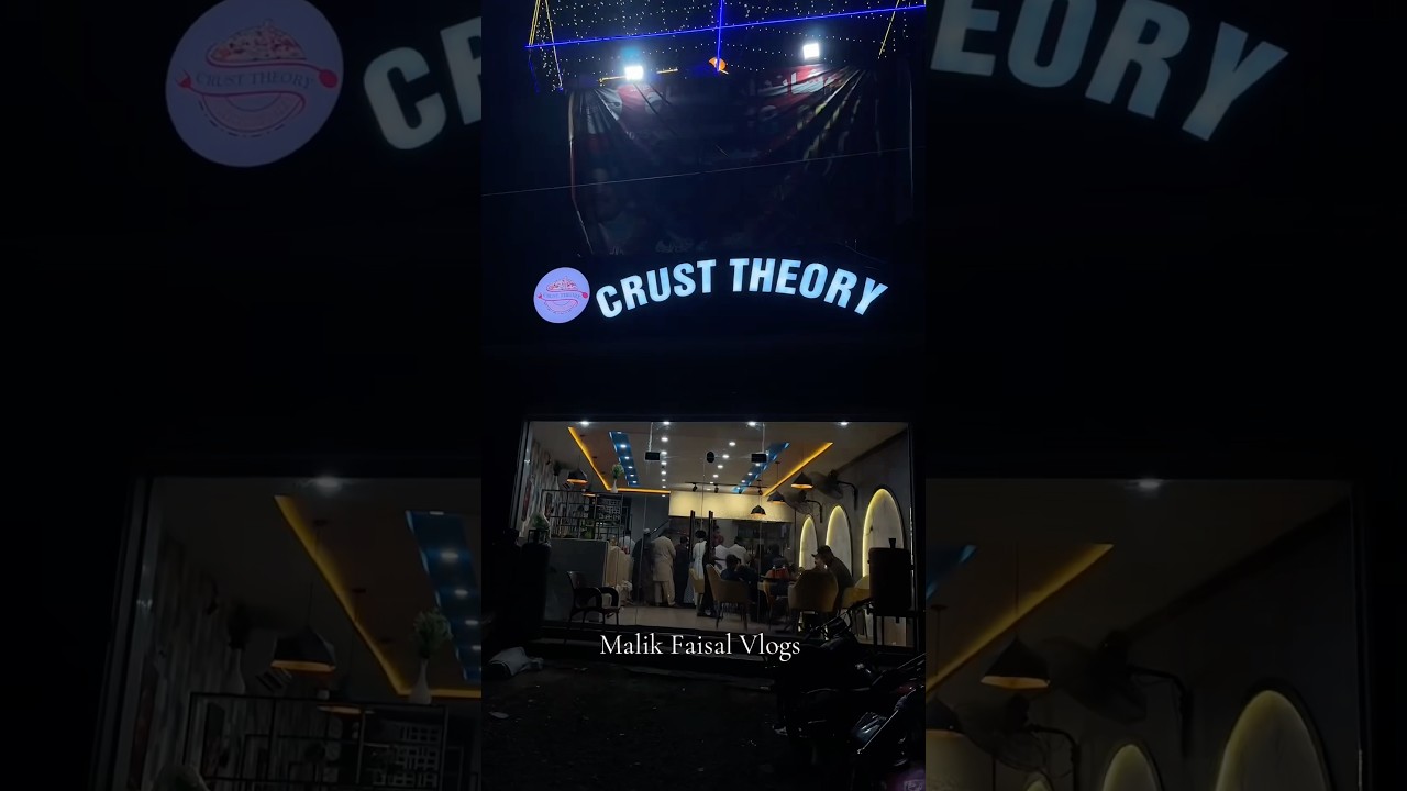 Crust Theory Pizza Khushab ✨