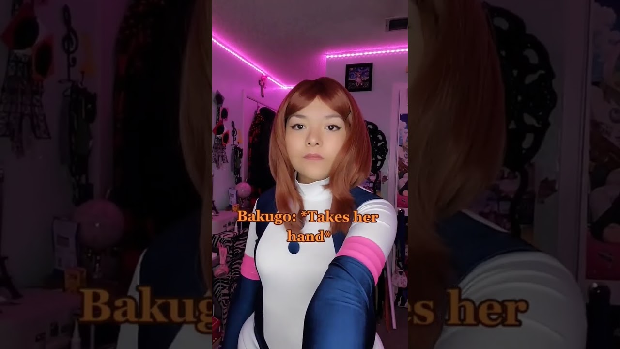 Hold my hand #bnha #bokunoheroacademia #mha #myheroacademia #uravity #uraraka #anime #cosplay #weeb