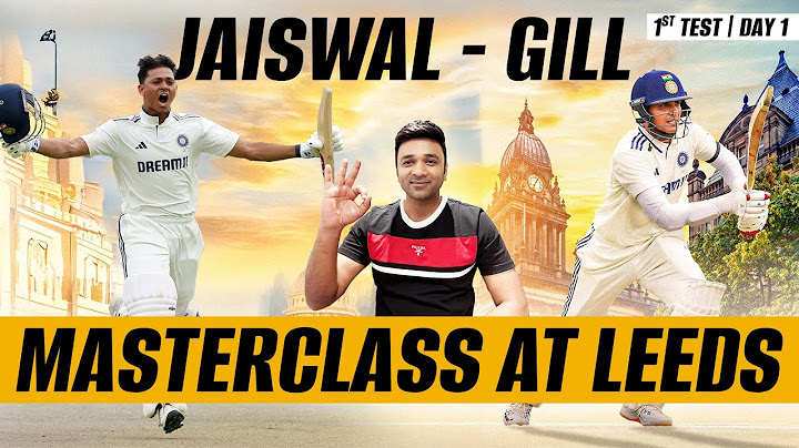 Gill-Jaiswal MASTERCLASS at Leeds | 1st Test Day 2 Preview | Suman Tirumalasetti || Sumans Dugout