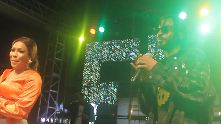 PARTY IS A DREAM COME TRUE AS 9ICE PERFORMS ON STAGE  FAITHIA BALOGUN