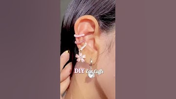 DIY Ear Cuffs No piercing needed #earcuff #earrings #diyjewelry #diyaccessories #diycrafts