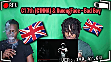 Crazy😳🔥🔥!!! Americans React To Uk Drill🇬🇧🔥 C1 7th (C1NNA) & KwengFace - Bad Boy