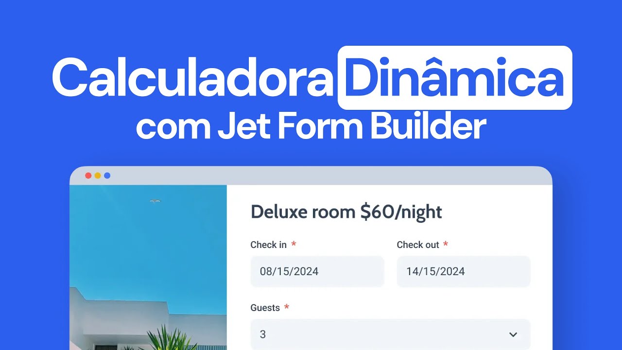 CALCULADORA DINÂMICA com Jet Form Builder - 057