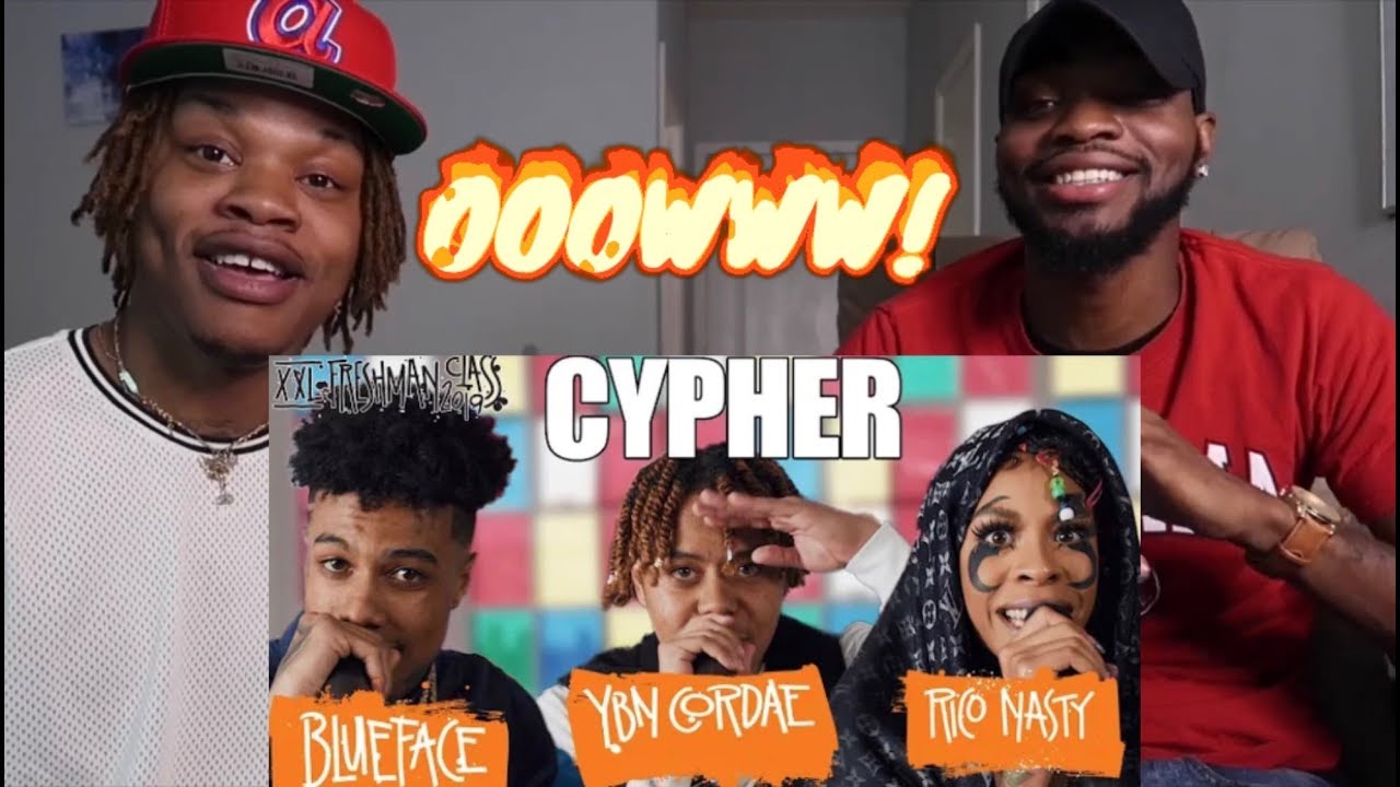 Blueface, YBN Cordae and Rico Nasty's 2019 XXL Freshman Cypher - (REACTION)