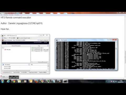 HFS 0day vulnerability