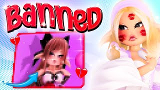 This YouTuber got banned from TRADING HUB.. | Royale High Roblox trading