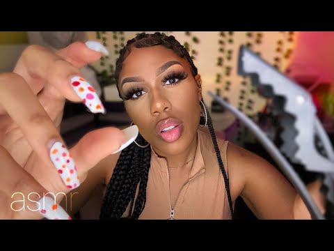 ASMR | Clipping Your Hair Back | Repeating “Clip” for Relaxation
