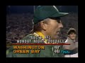 The 2nd Highest Scoring Game in MNF History! (Redskins vs. Packers 1983, Week 7)