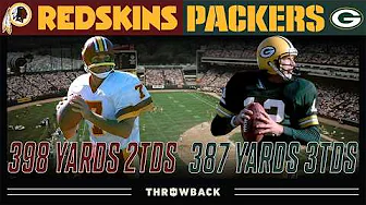 The 2nd Highest Scoring Game in MNF History! (Redskins vs. Packers 1983, Week 7)