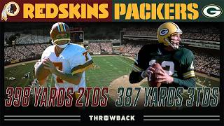 The 2nd Highest Scoring Game in MNF History! (Redskins vs. Packers 1983, Week 7)