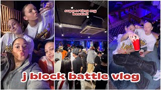 J BLOCK DANCE BATTLE EVENT | Vlog | a fun evening with friends | Megan Kwashi